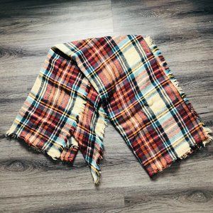 Garage Plaid Blanket Scarf